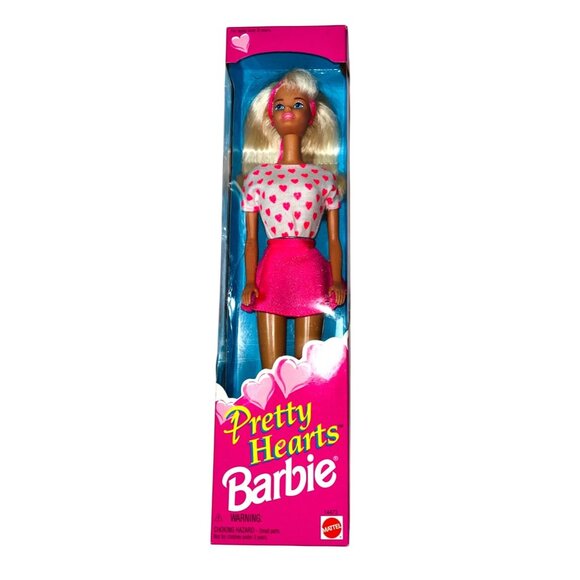 Barbie Doll Pretty Hearts Edition In Original Packaging 1995 #14473 - Picture 1 of 4